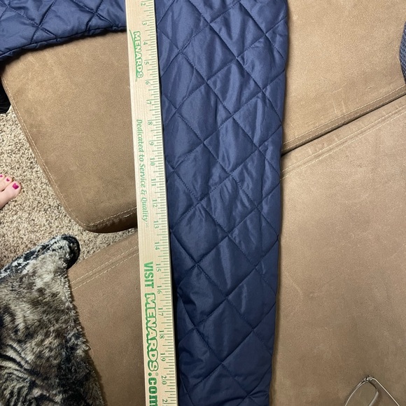 Columbia Women's Navy Quilted Ski Jacket - Picture 9 of 9